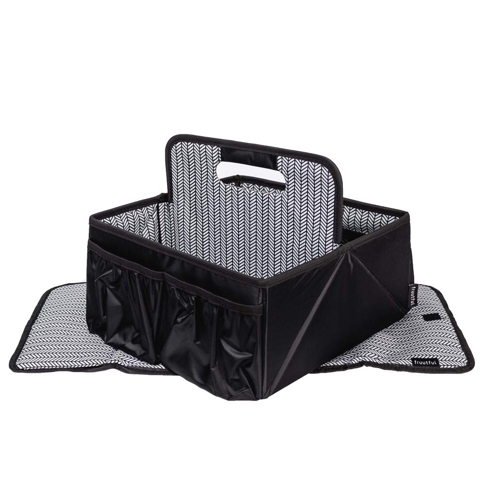 Fruutful Baby Diaper Caddy with Changing Pad 1