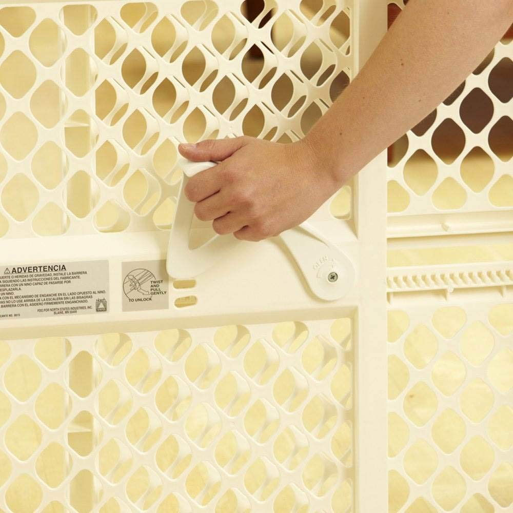 Toddleroo Supergate Ergo Baby Gate - 26 Tall Ivory