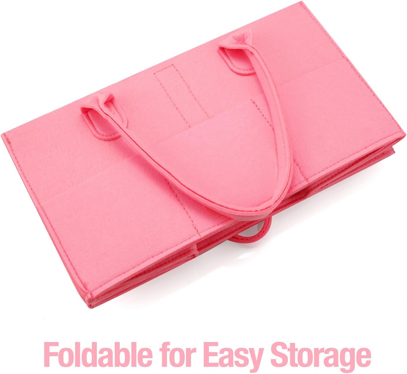 PandaEar Baby Diaper Caddy Organizer Pink