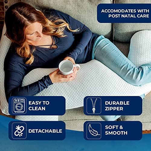 Legacy Kids Cooling Gel Memory Foam Pregnancy Pillow