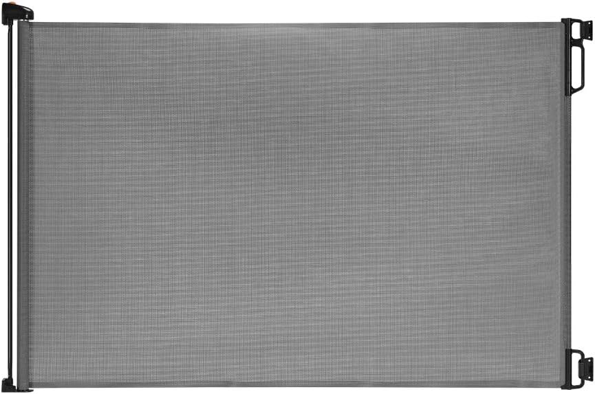 EasyBaby Retractable Gate 33 Tall 55 Wide Grey
