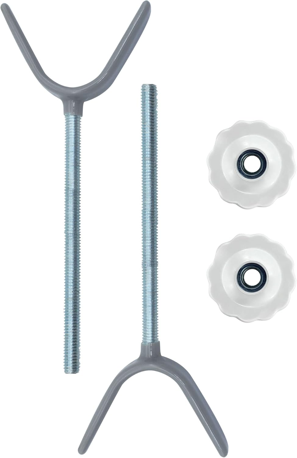 Vmaisi Baby Gate Banister Adapter Y-Spindle Rods 2 Pack