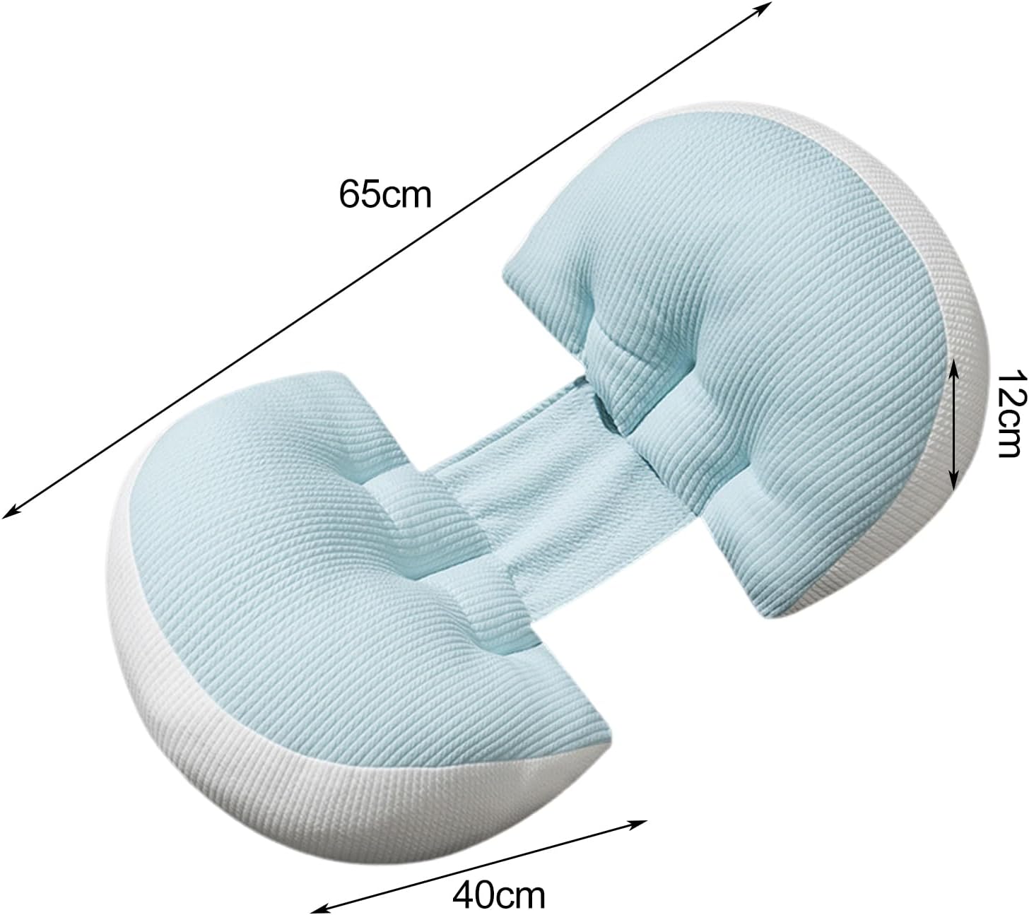 Worparsen Pregnancy Cushion Double-Sided Support 1