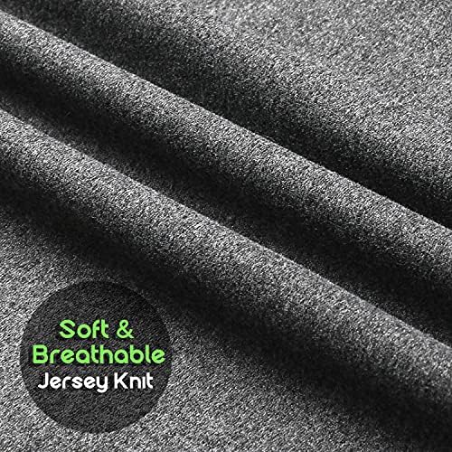 COSMOPLUS U-Shaped Full Body Pillow Case Heather Grey 1