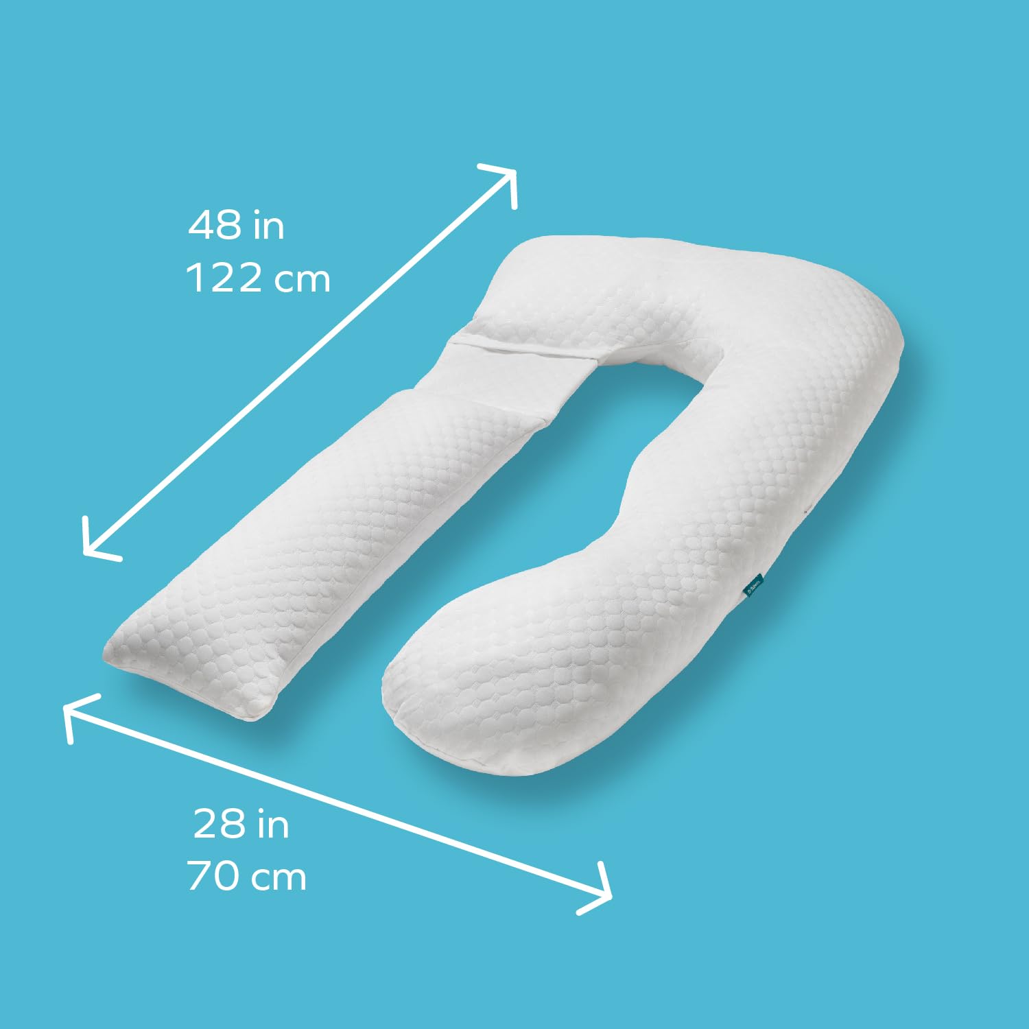 Dr Talbots Moms Pregnancy Pillow - Cool U-Shaped Support