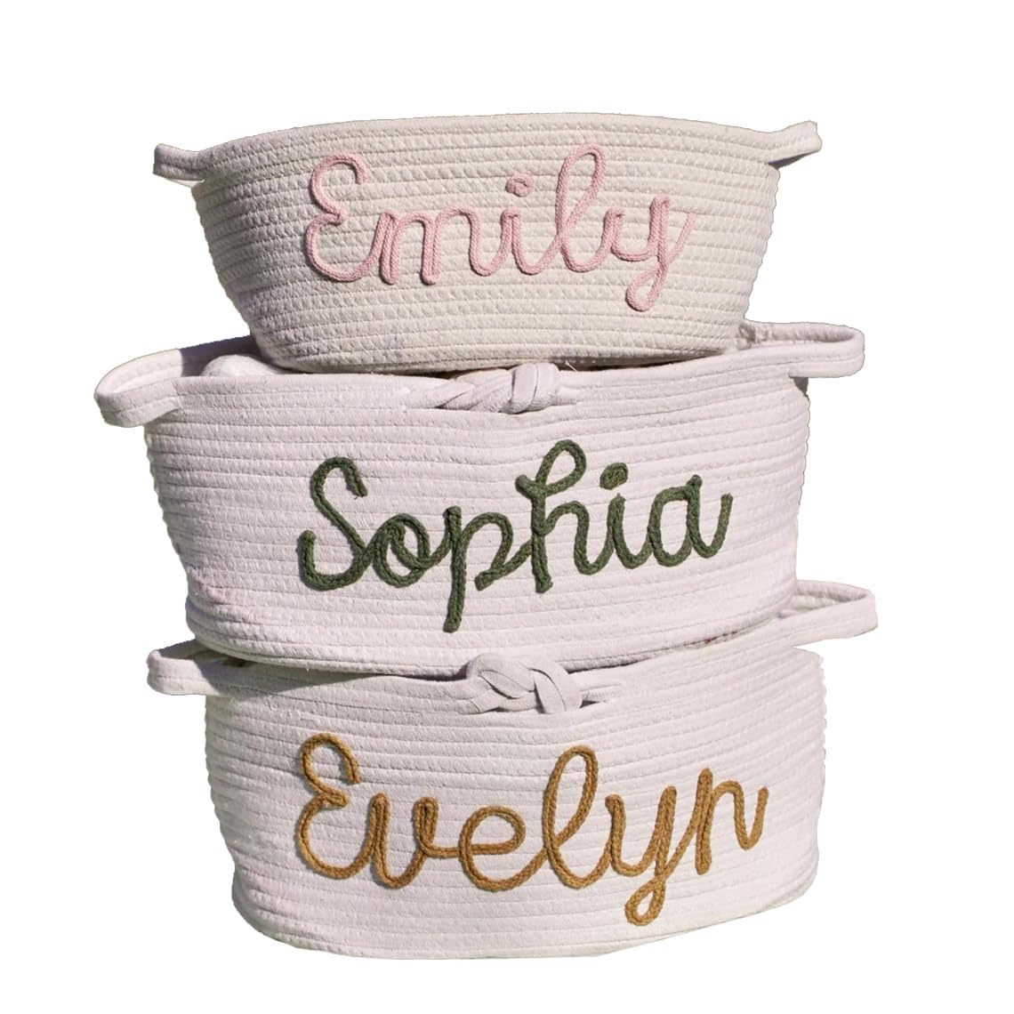 Personalized Diaper Caddy with Monogram