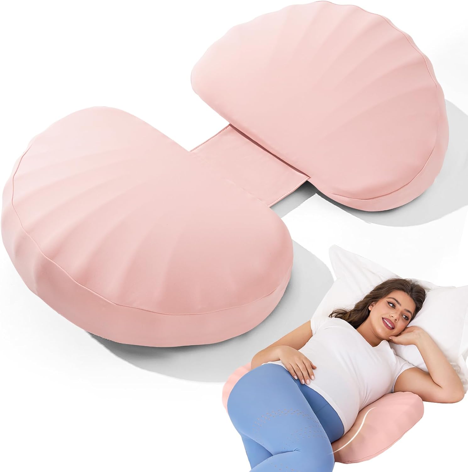 Tinkerz Pregnancy Pillow Memory Foam Side Supporter
