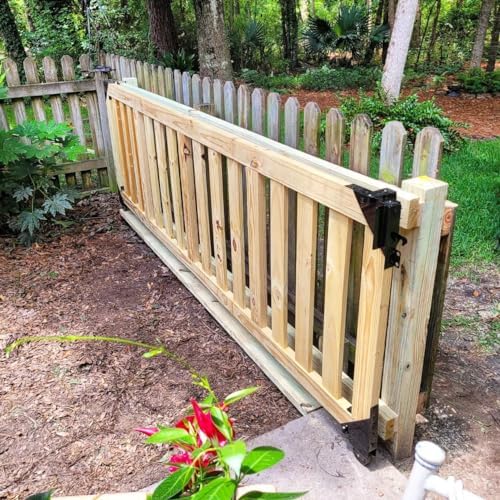 Pylex 11052 Sliding Gate Kit Black