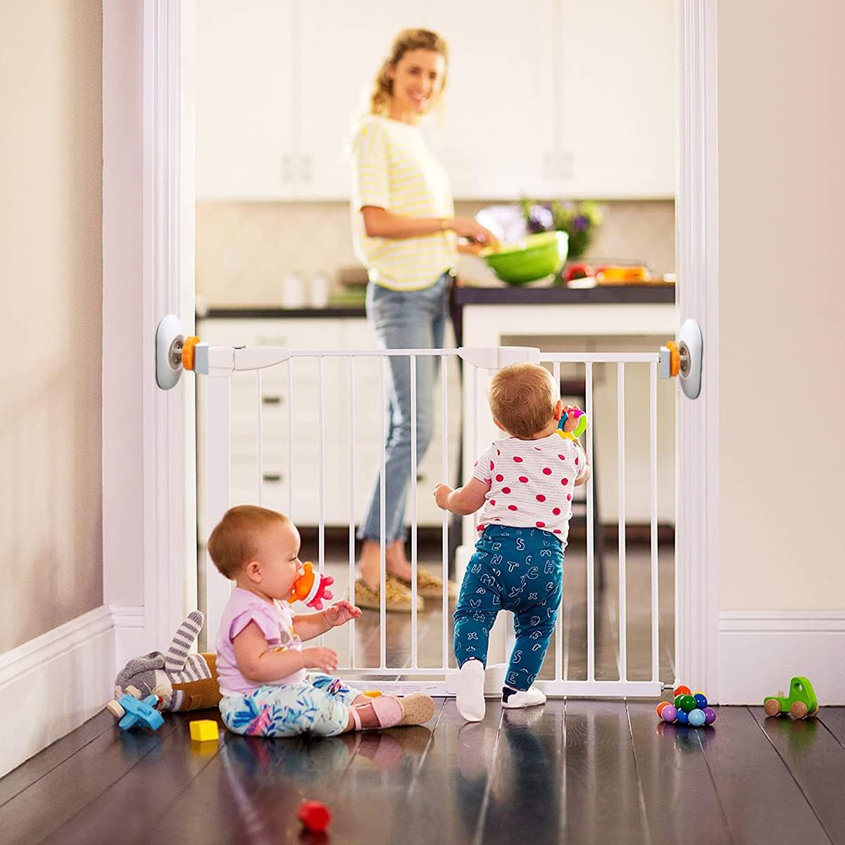 Ertzinla 4 Pack Baby Gate Wall Protector