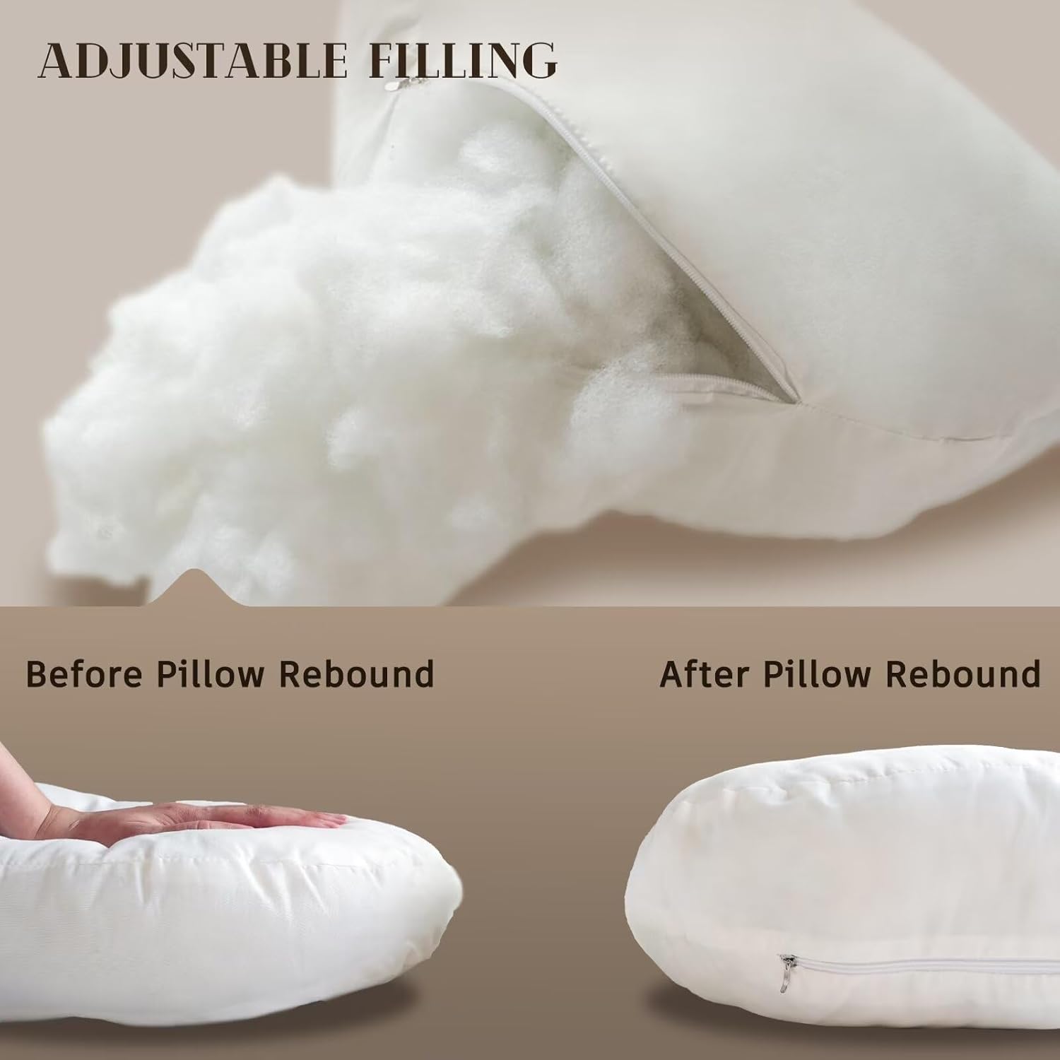 DOWNCOOL Pregnancy Pillow with Removable Cover 1
