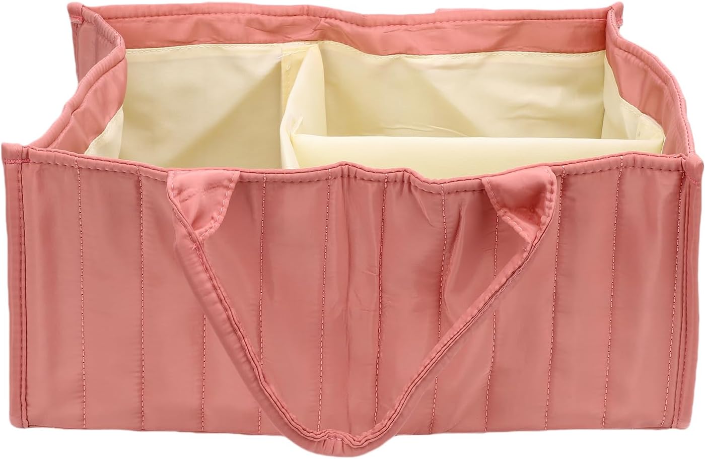 Oreilet Baby Diaper Caddy Organizer Pink