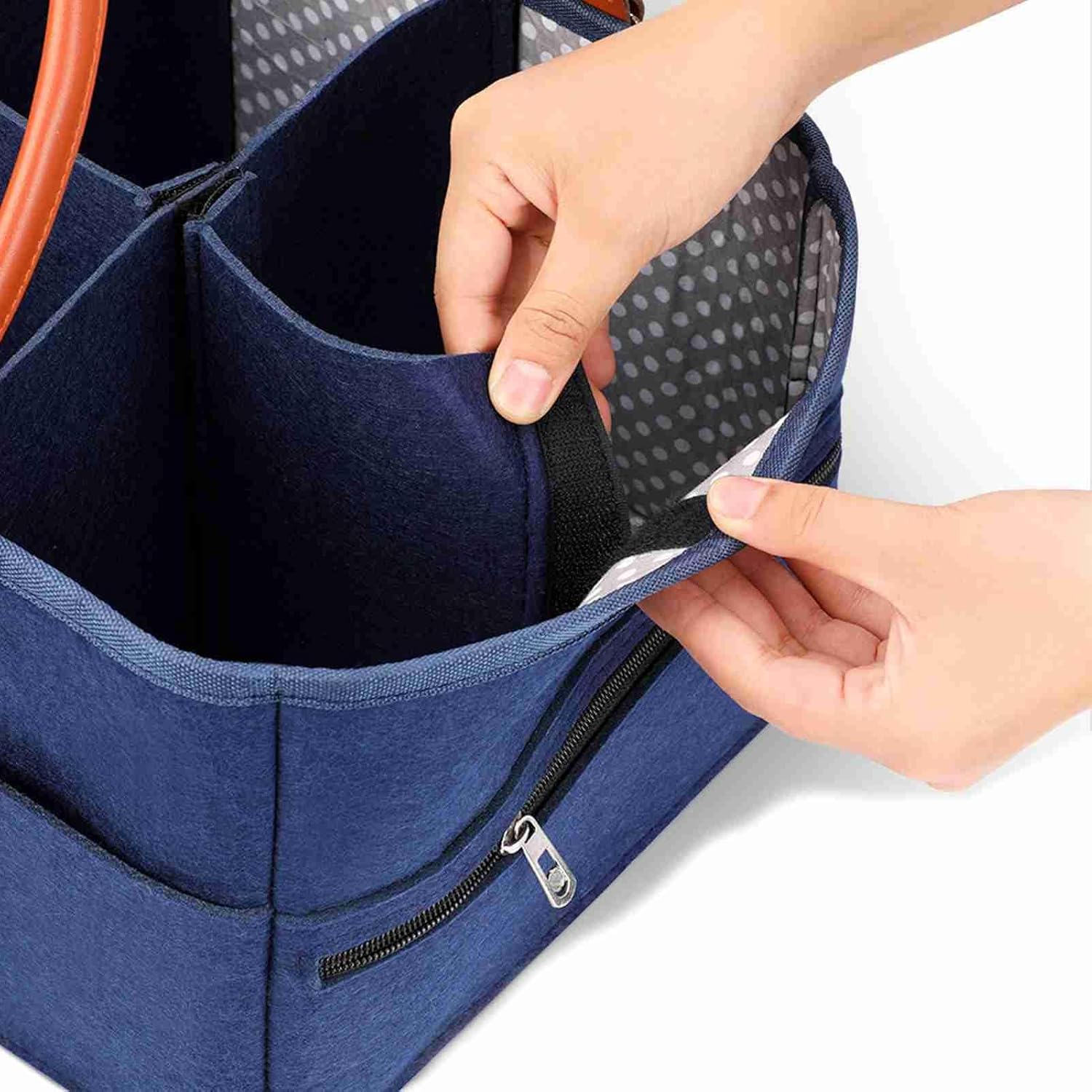 Baby Diaper Caddy Organizer Large Portable