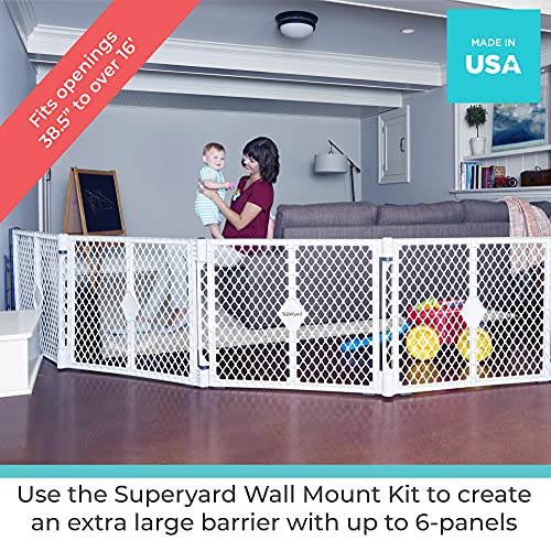 Toddleroo by North States Wall Mount Kit Gray