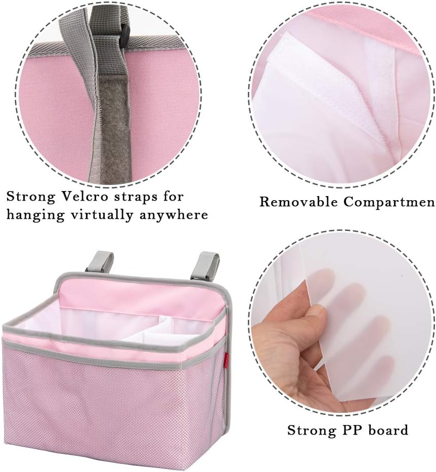 MOMIGO Baby Diaper Caddy Bag Stacker Organizer