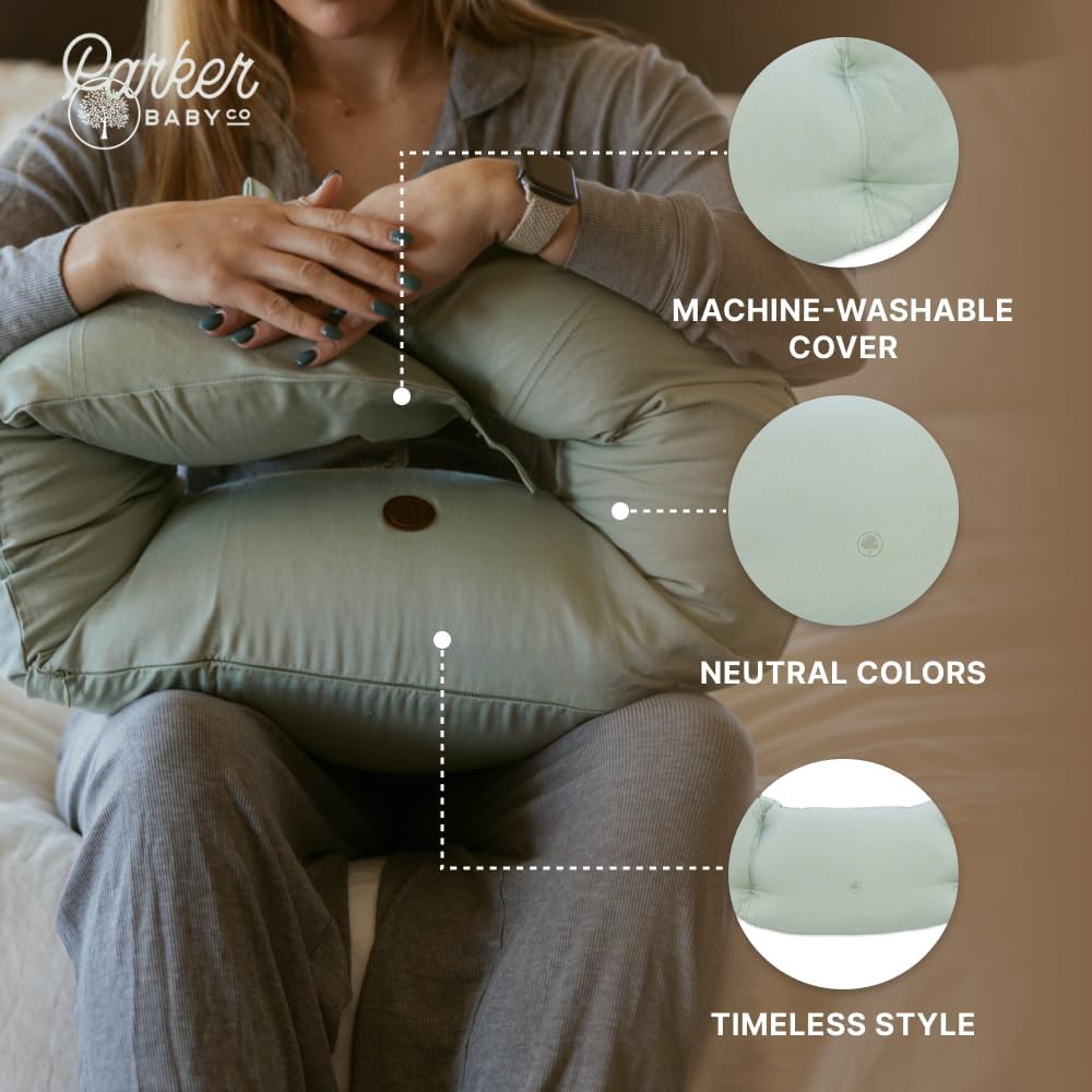 Parker Baby Co The Croissant Pregnancy Pillow
