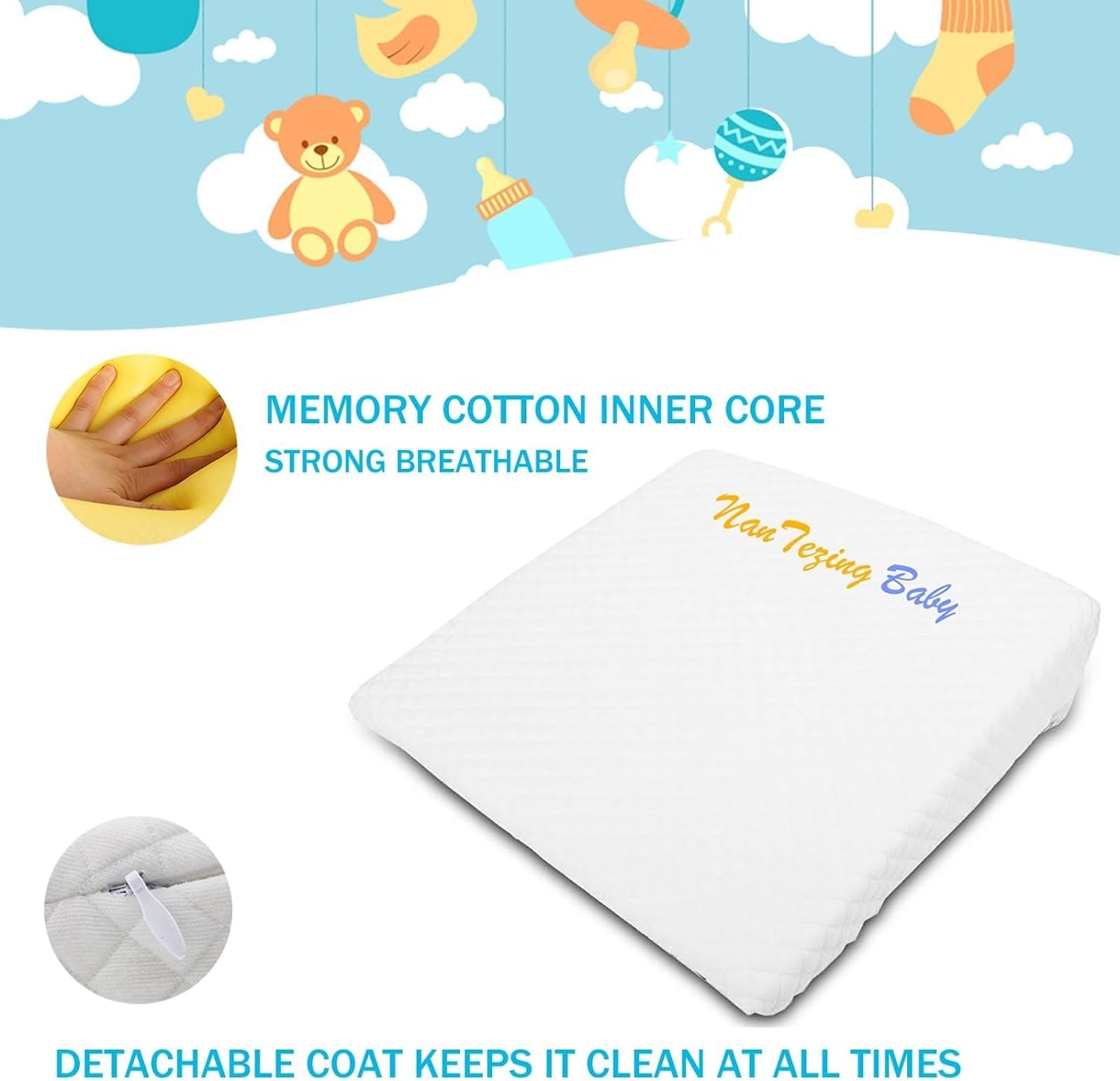 NAN TEZINGBABY Pregnancy Wedge Pillow