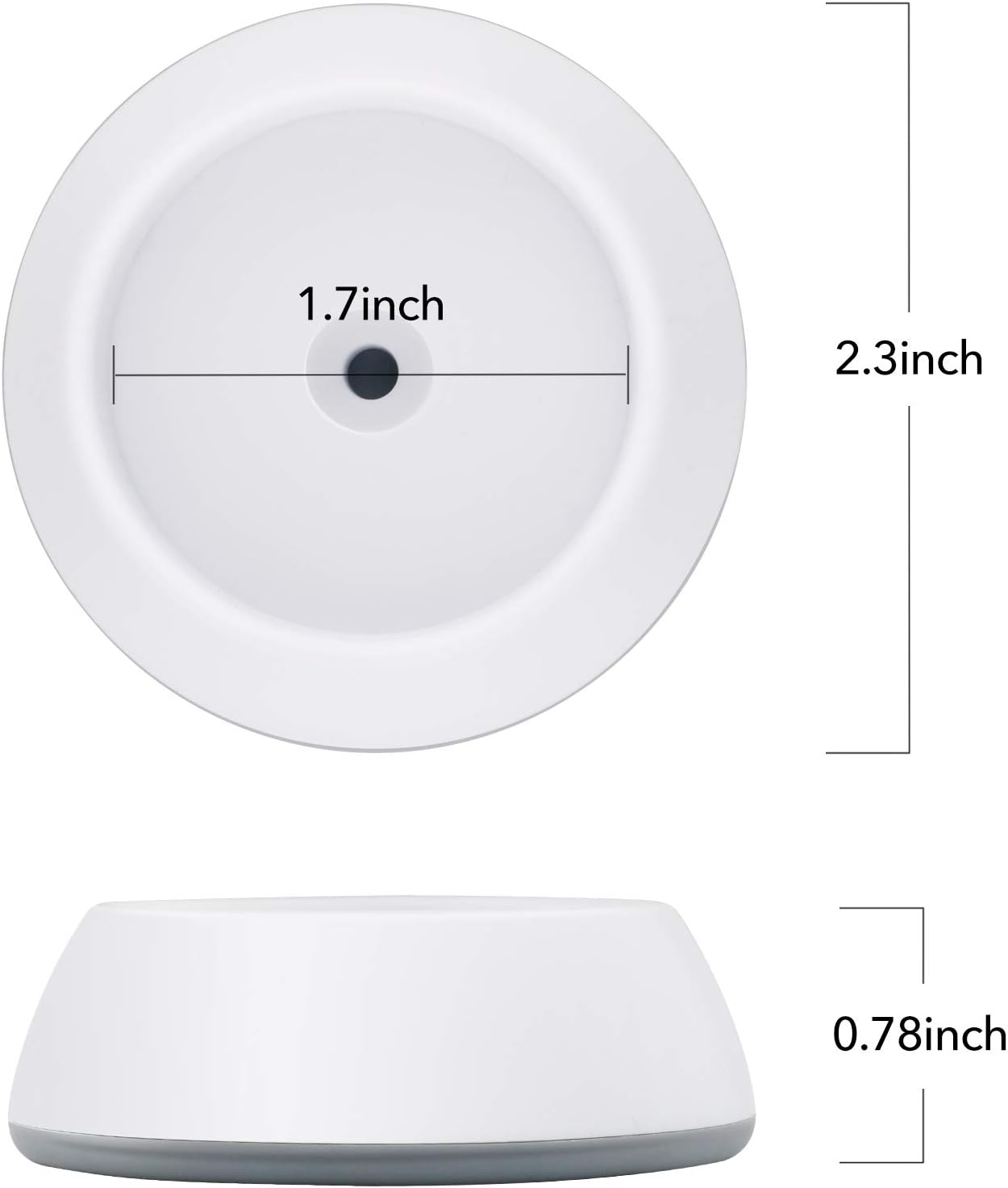 PAWOAH 4 Pack Wall Cups for Baby Gates Stair Safety Pet Gates
