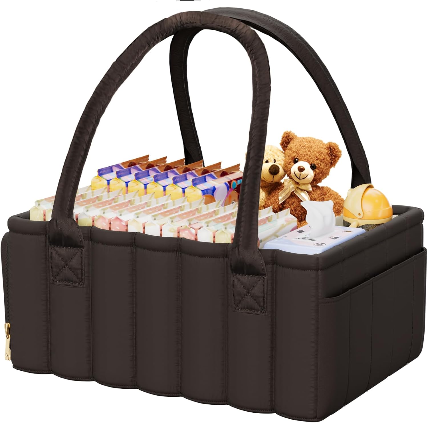 Rzoysia Baby Diaper Caddy Organizer with Handles