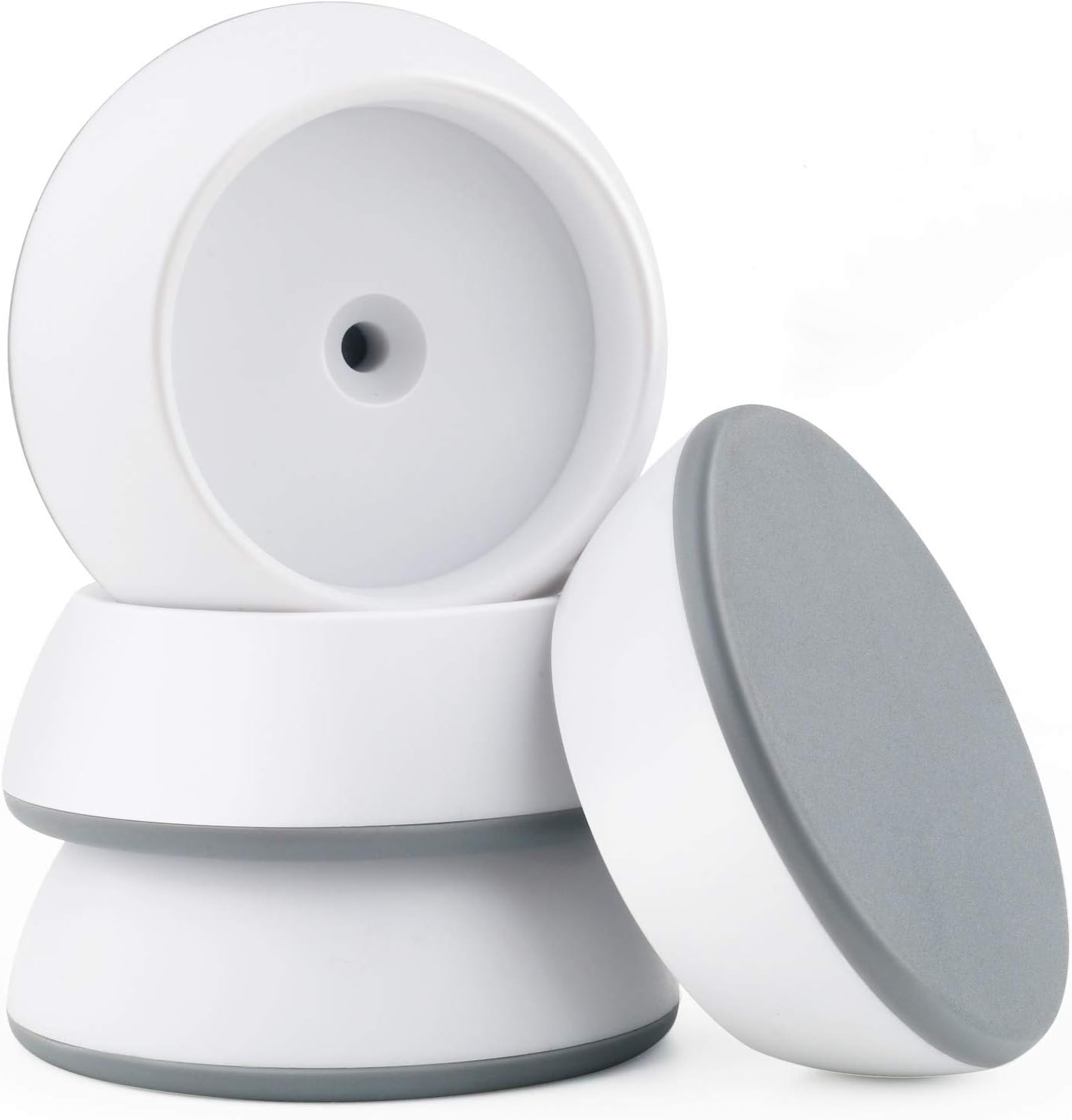 PAWOAH 4 Pack Wall Cups for Baby Gates Stair Safety Pet Gates