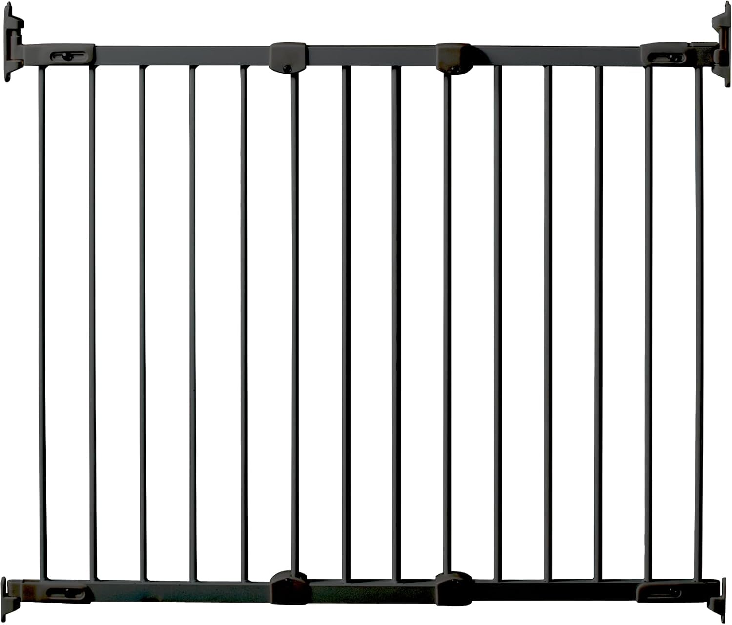 KidCo Angle Mount Stair Top Baby Gate Black