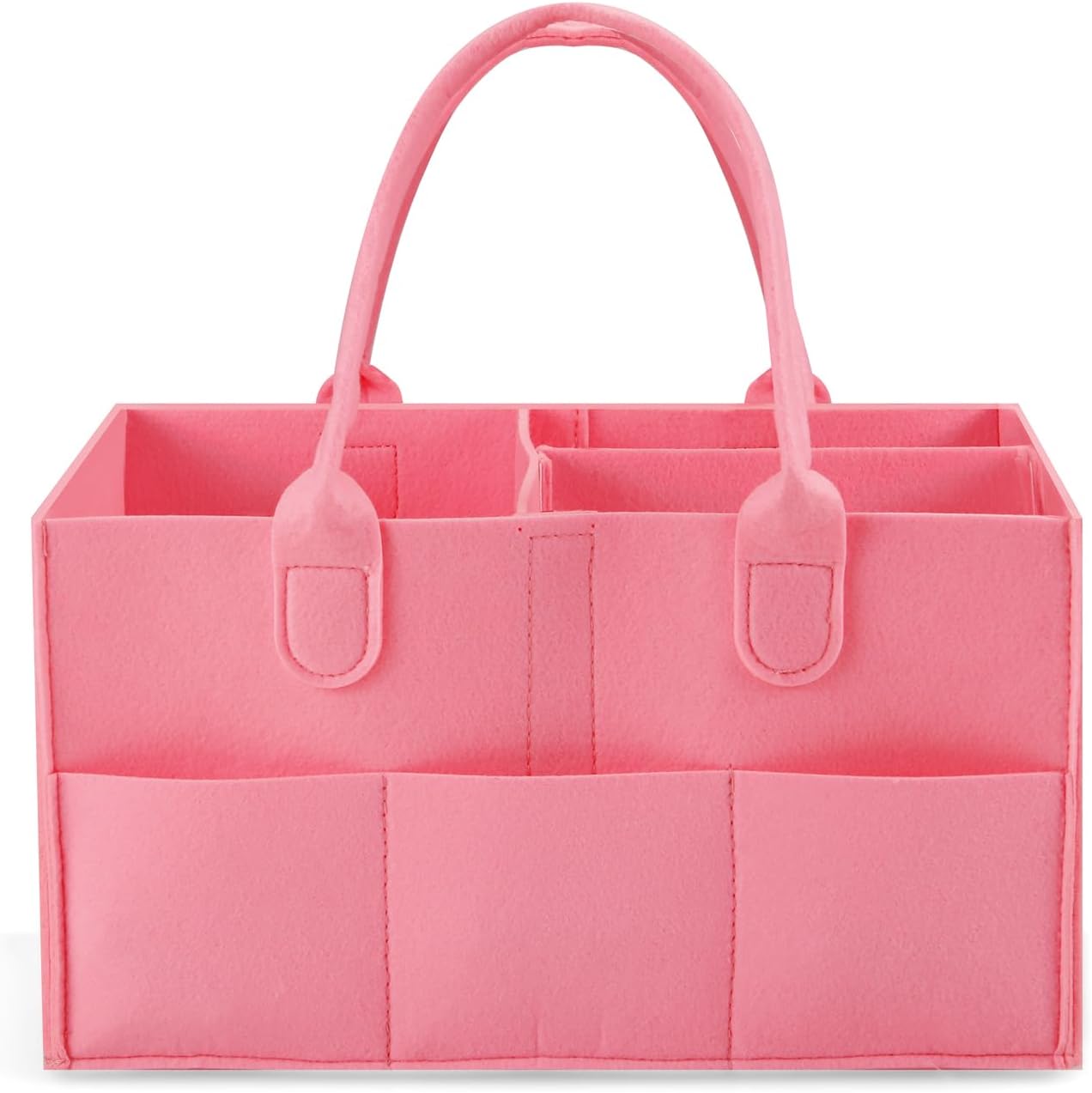 PandaEar Baby Diaper Caddy Organizer Pink