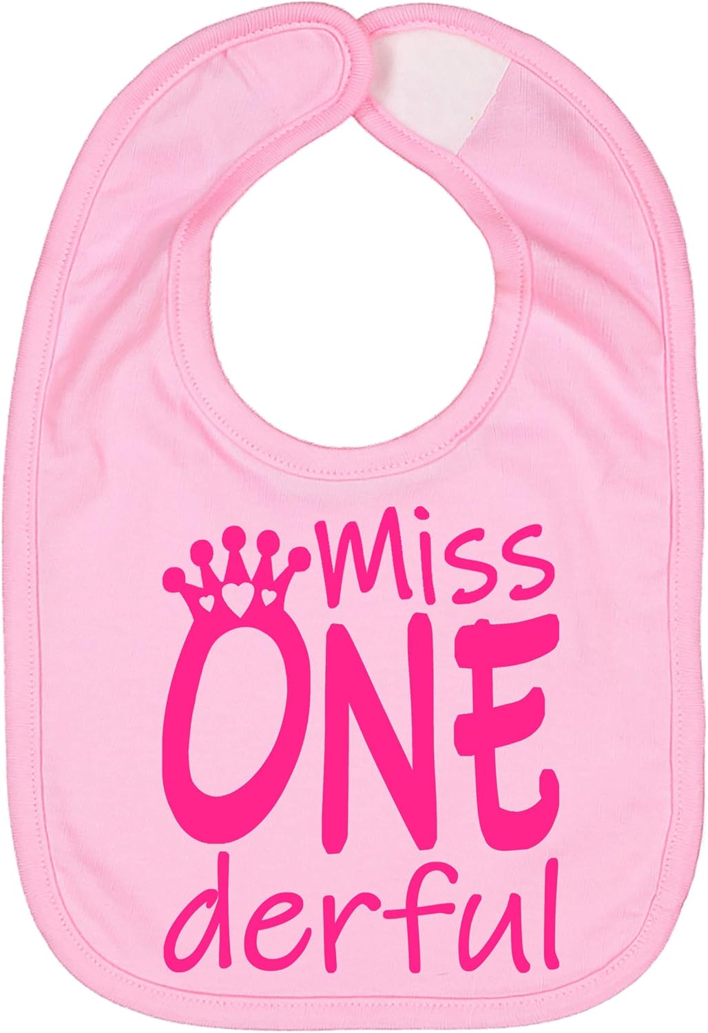 Aidens Corner First Birthday Princess Bib Set