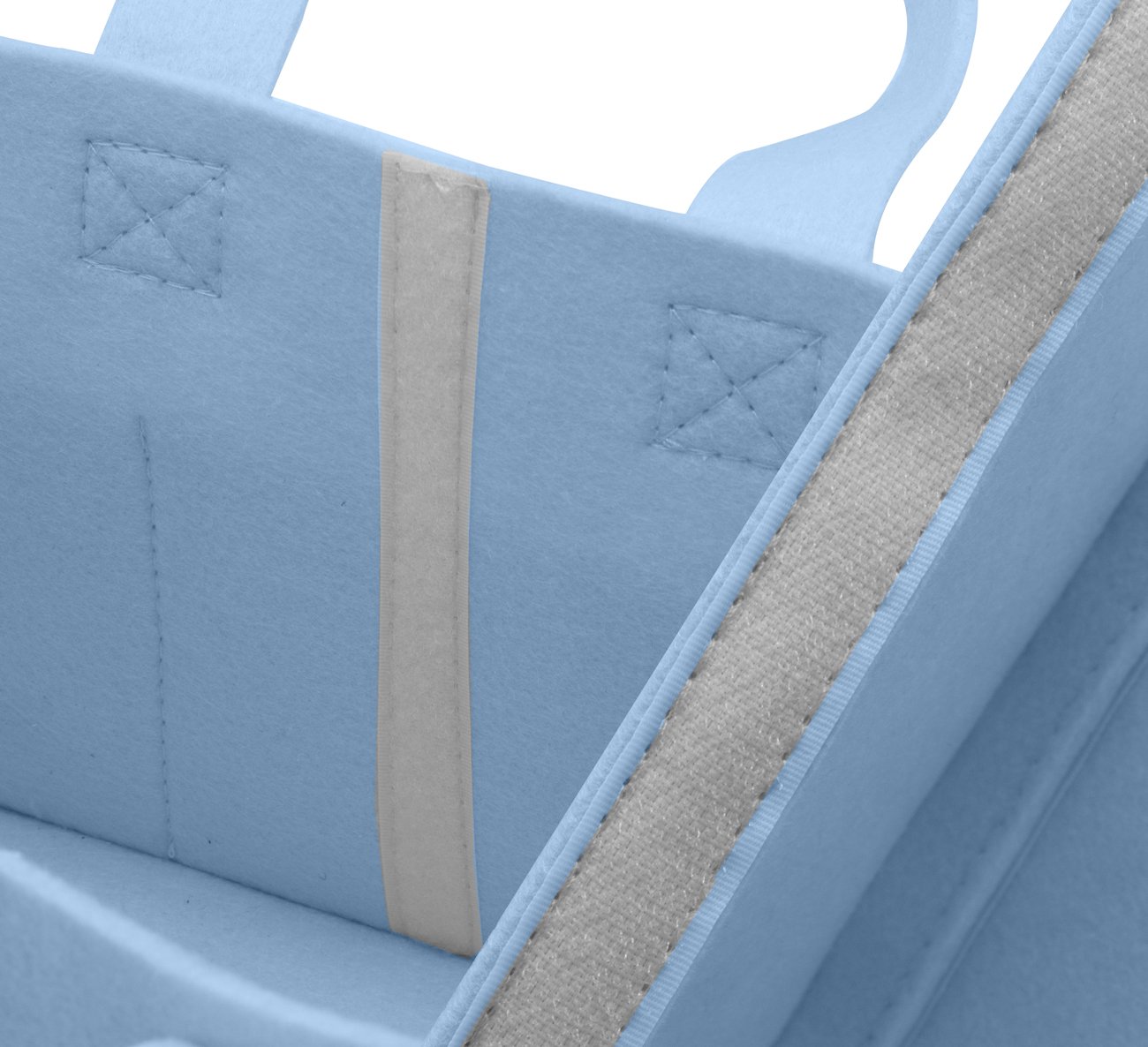 Sorbus Baby Diaper Caddy - Blue Portable Storage Organizer