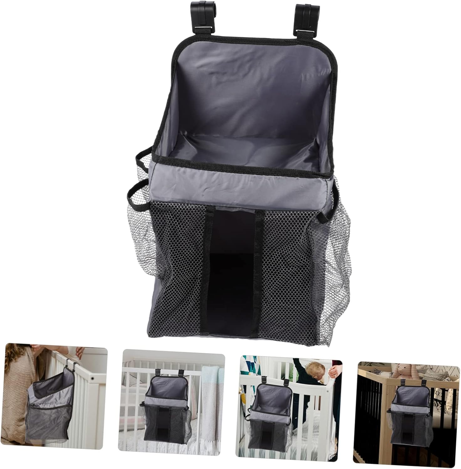 LIFKOME Multi Compartment Diaper Bag Tote Organizer