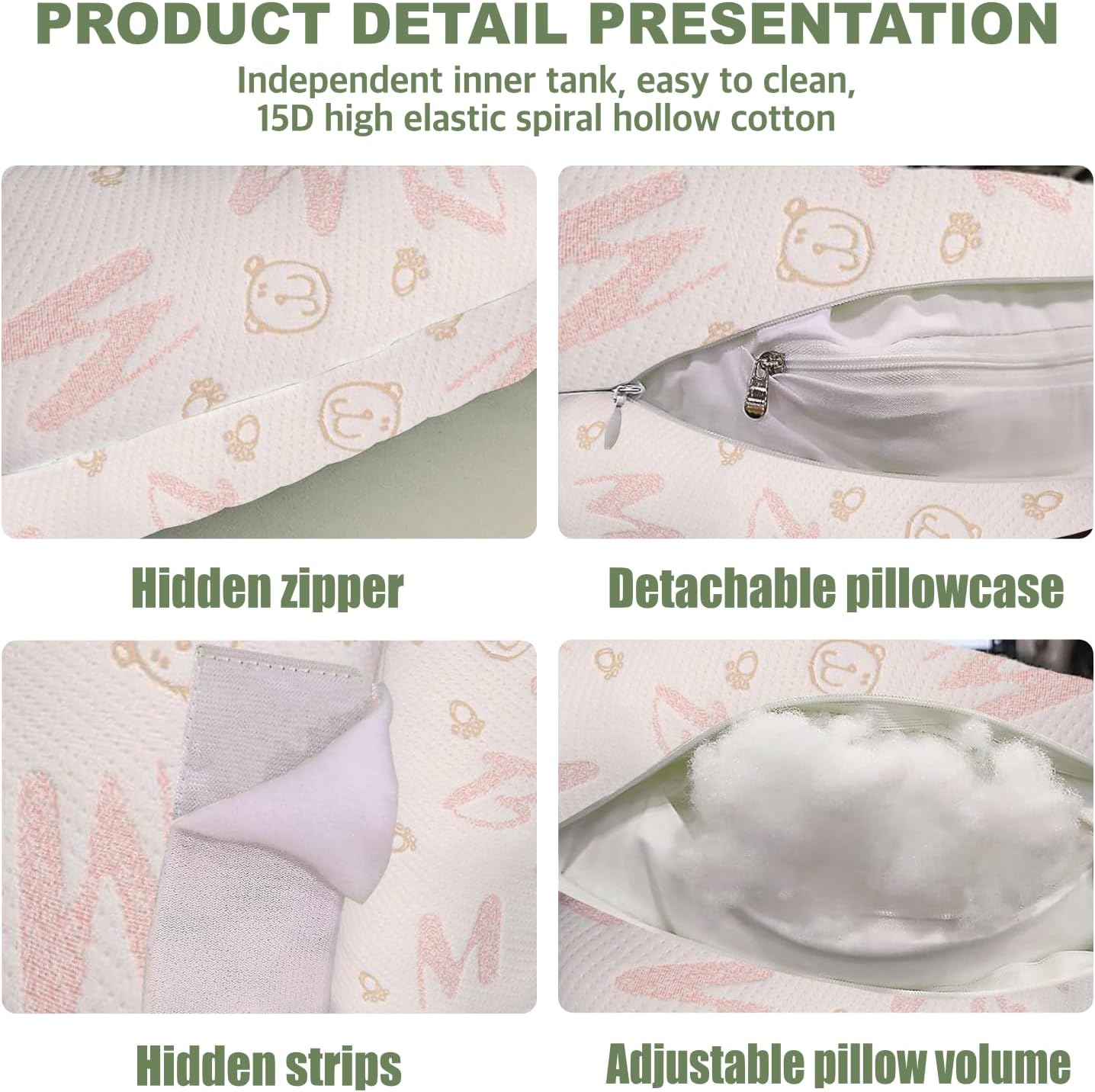 Anfrandce Pregnancy Pillow for Better Sleep and Support