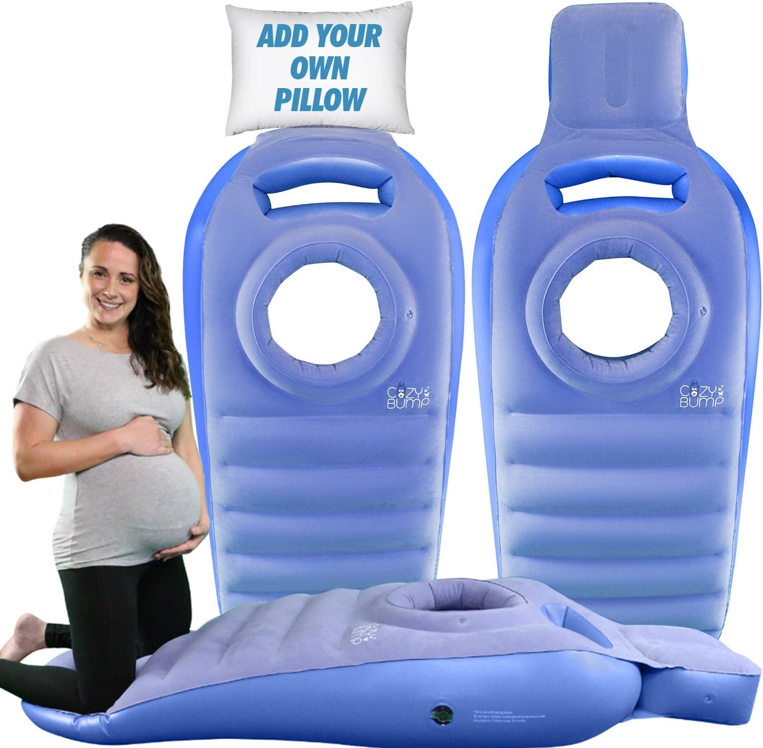 Cozy Bump Pregnancy Body Pillow for Prone Sleep 1