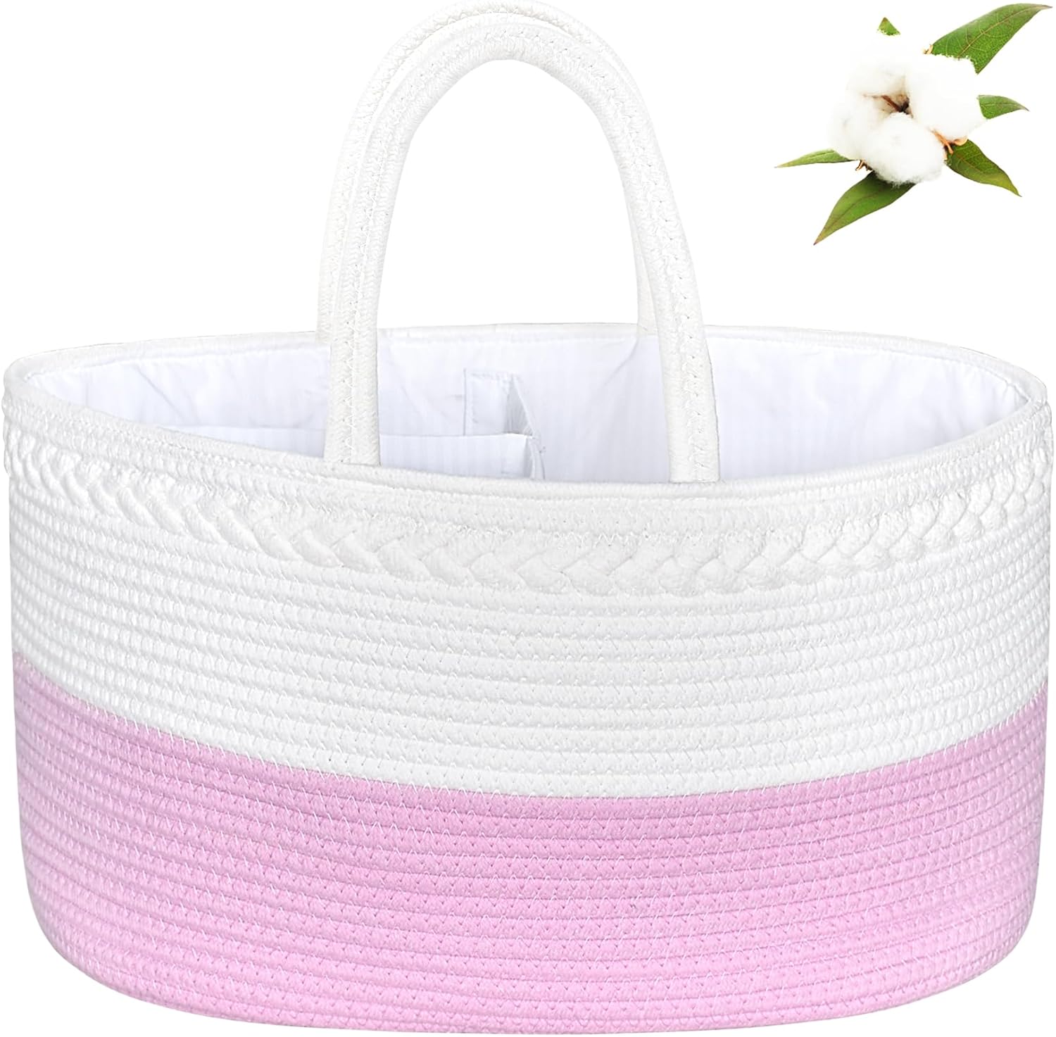 ABenkle Boho Chic Diaper Caddy Organizer