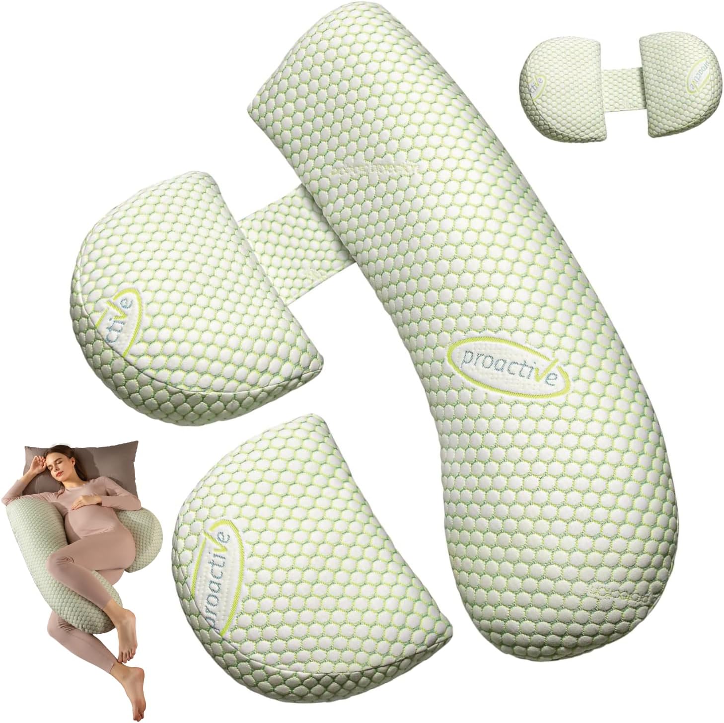 Anfrandce Pregnancy Pillow for Better Sleep and Support