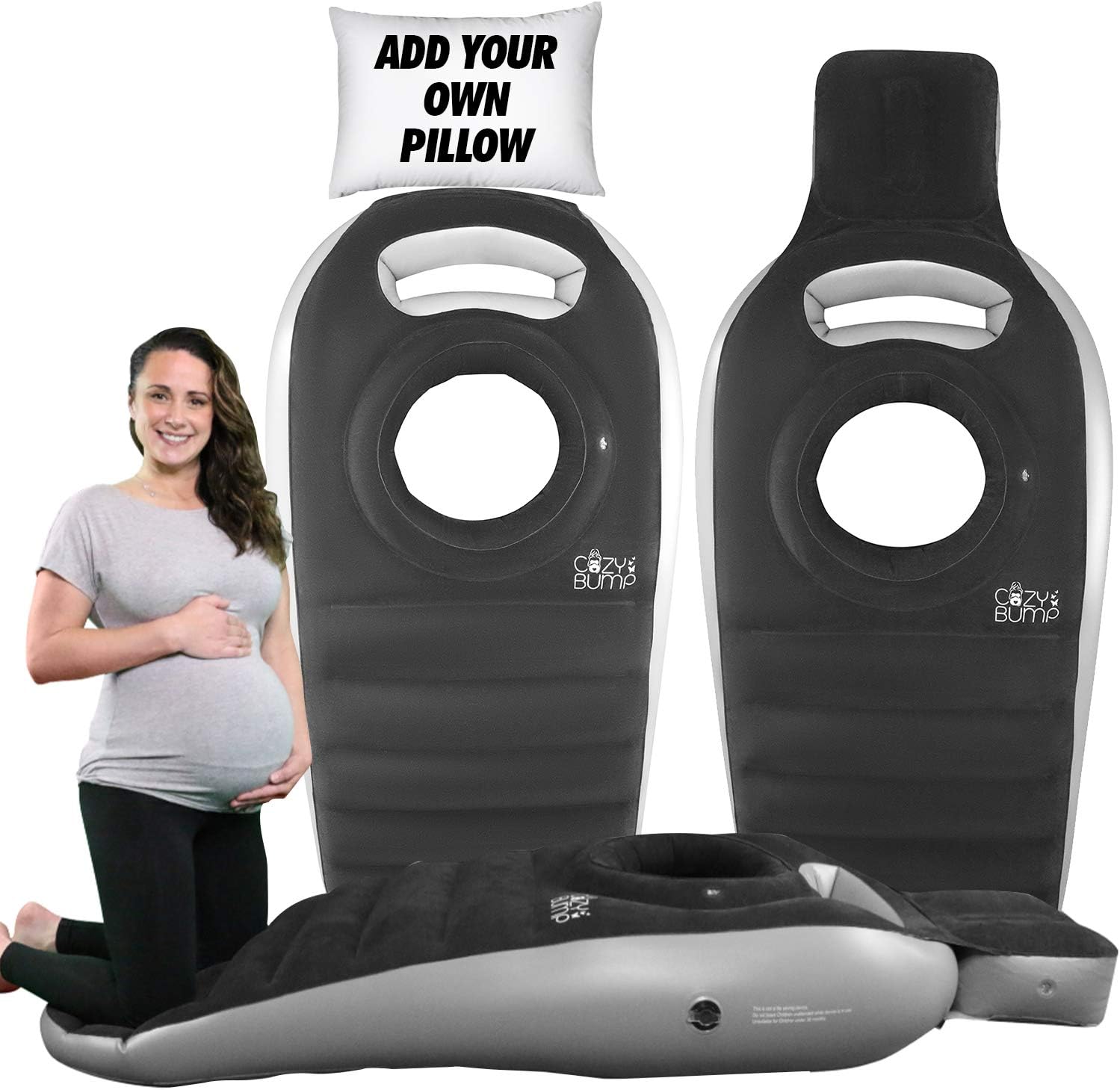 Cozy Bump Pregnancy Body Pillow For Prone Sleep