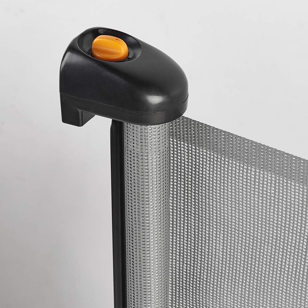 EasyBaby Retractable Gate 33 Tall 55 Wide Grey