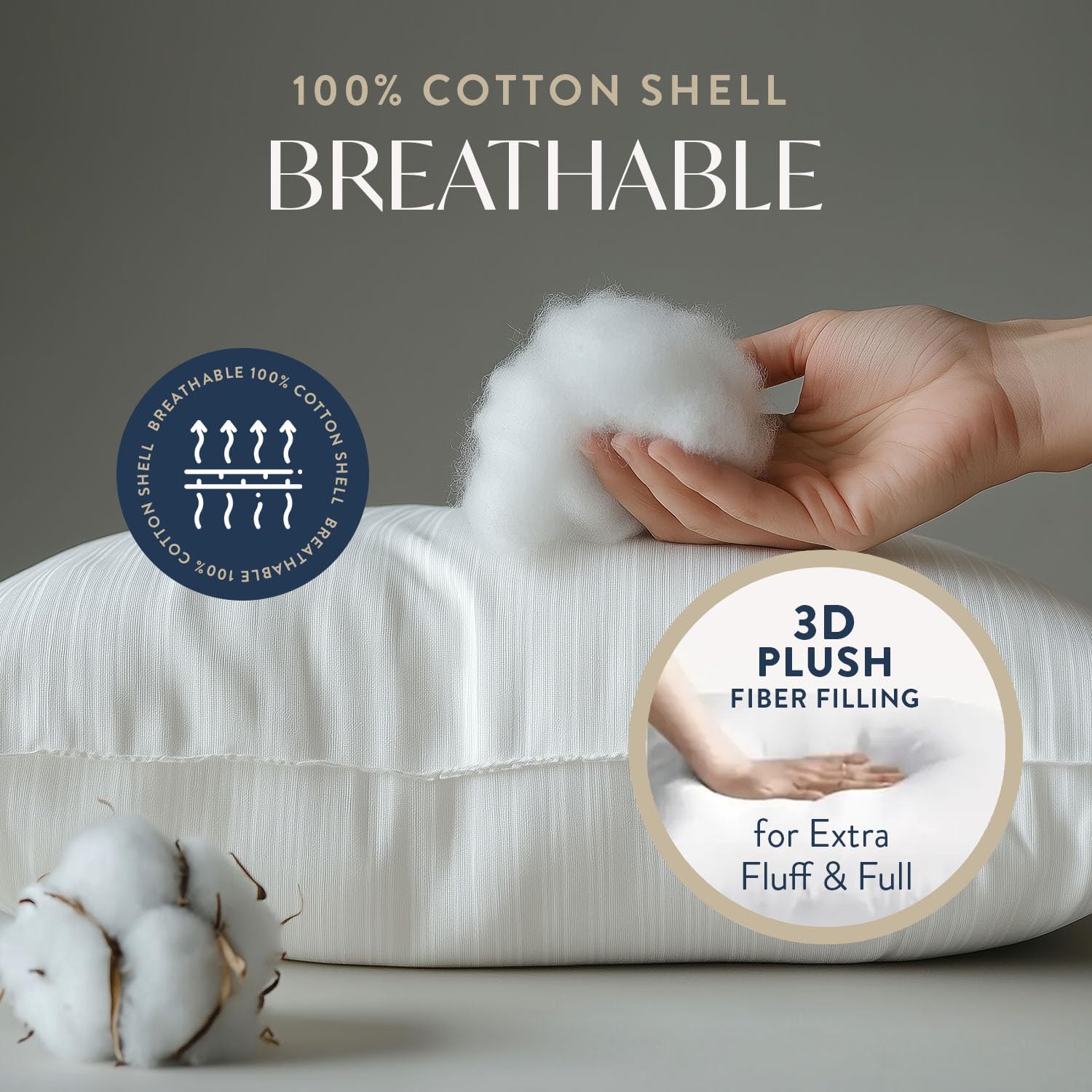 Digital Decor Premium Maternity Pillow U Shaped 35x65