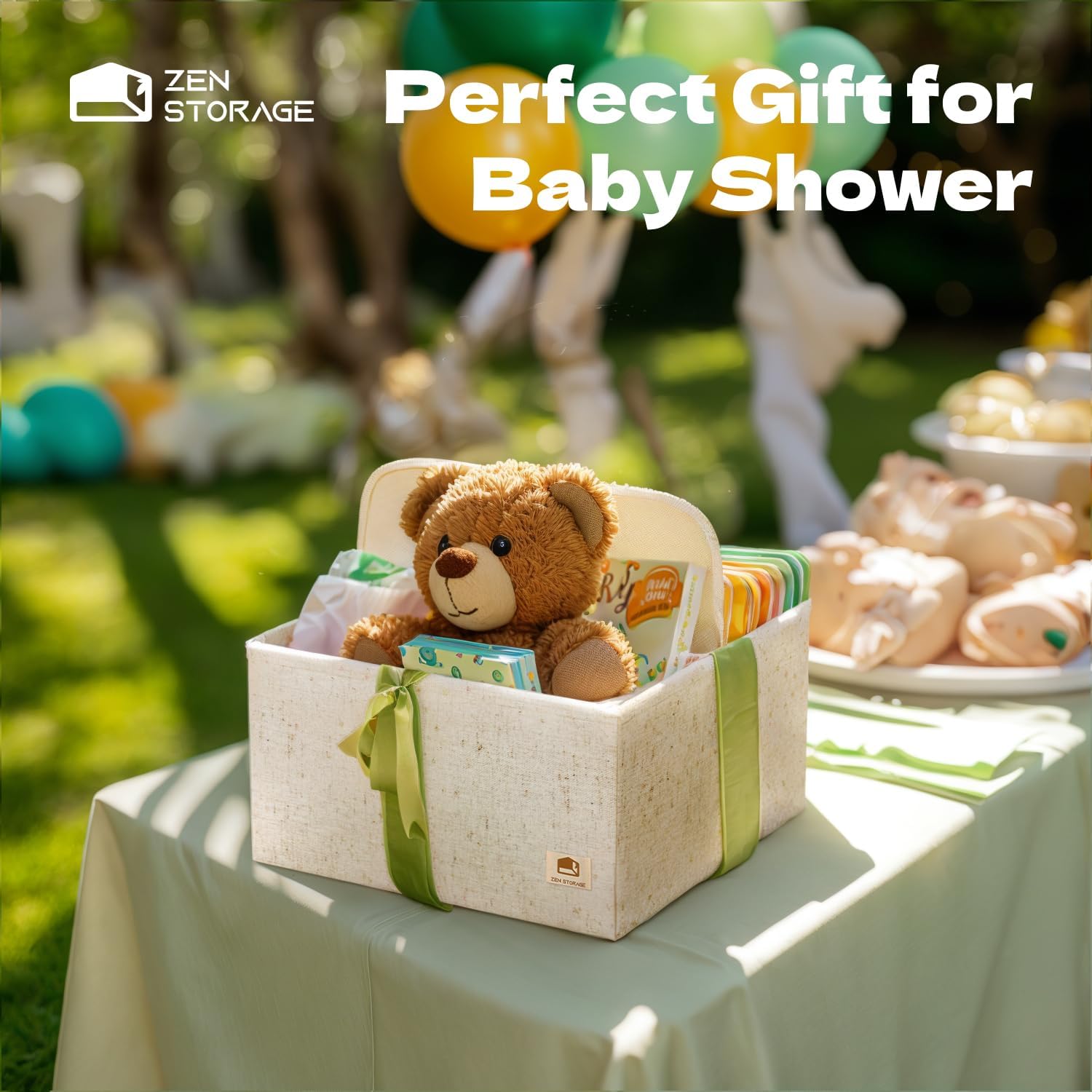 ZenStorage 2Pack Baby Caddy Organizer for Essentials