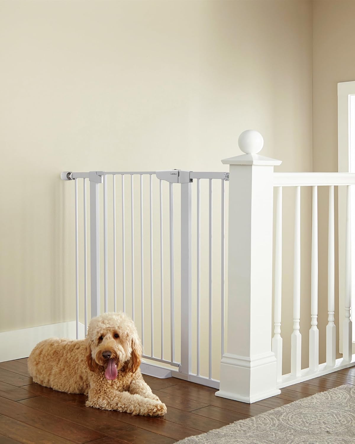 Cumbor 36 Extra Tall Baby Gate for Dogs and Kids