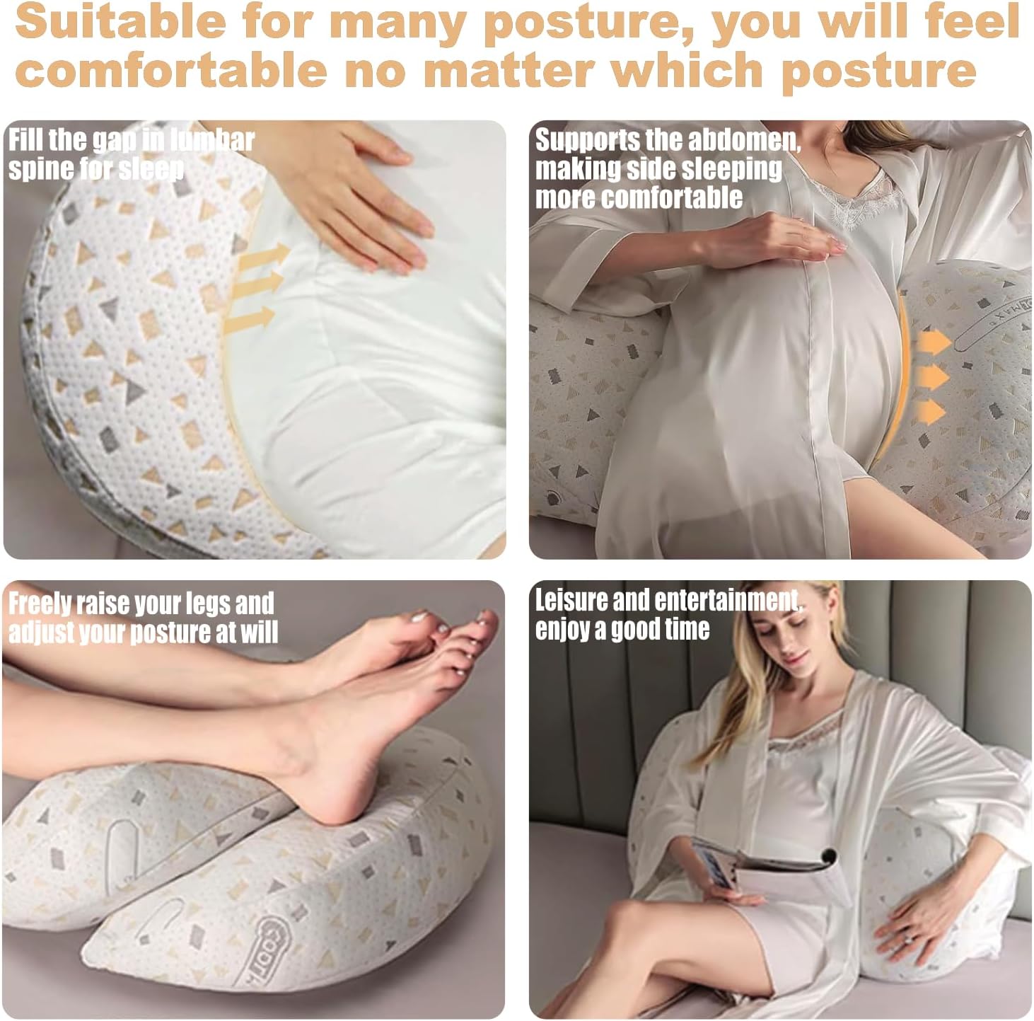 Anfrandce Pregnancy Pillow for Ultimate Comfort