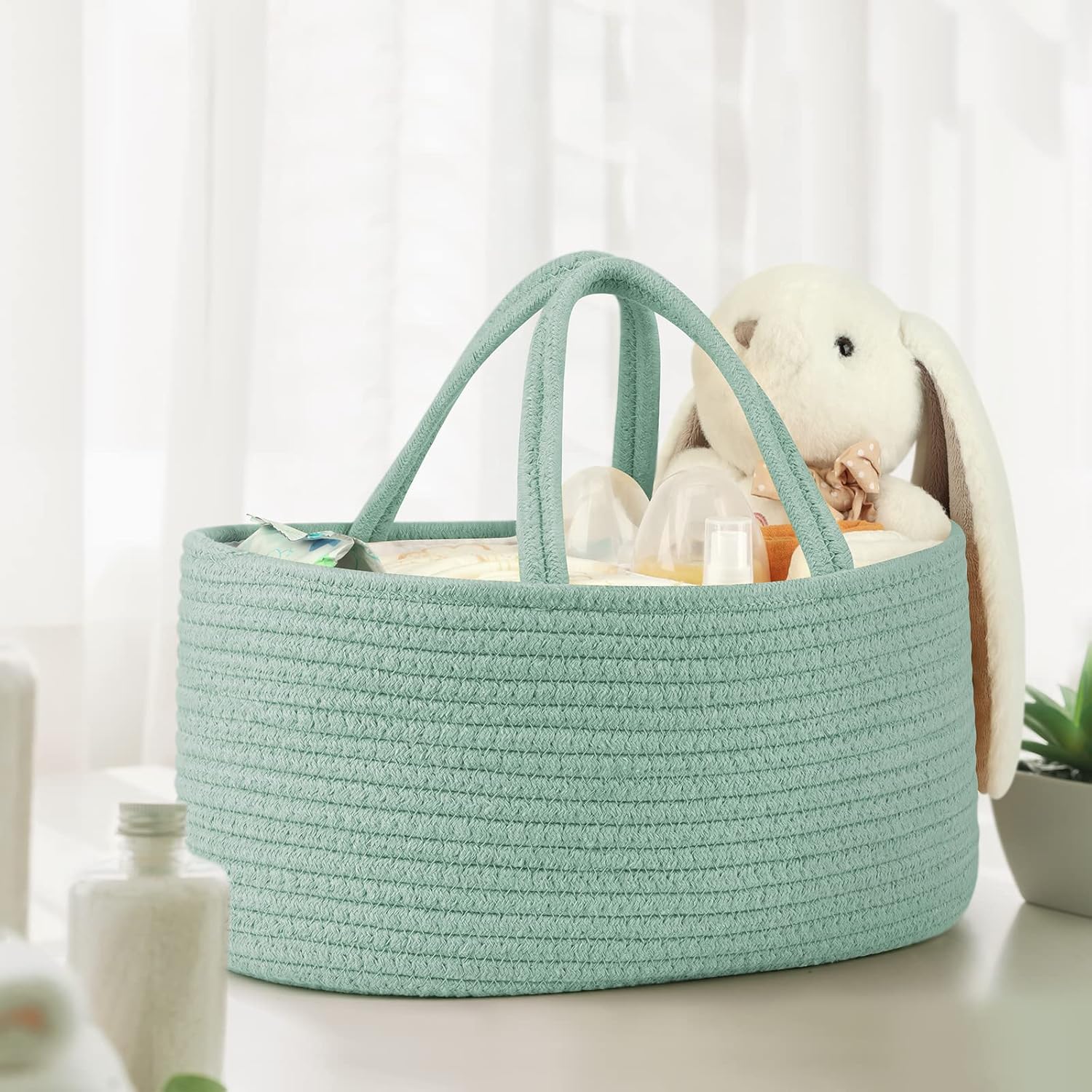 Maliton Diaper Caddy Organizer - Green