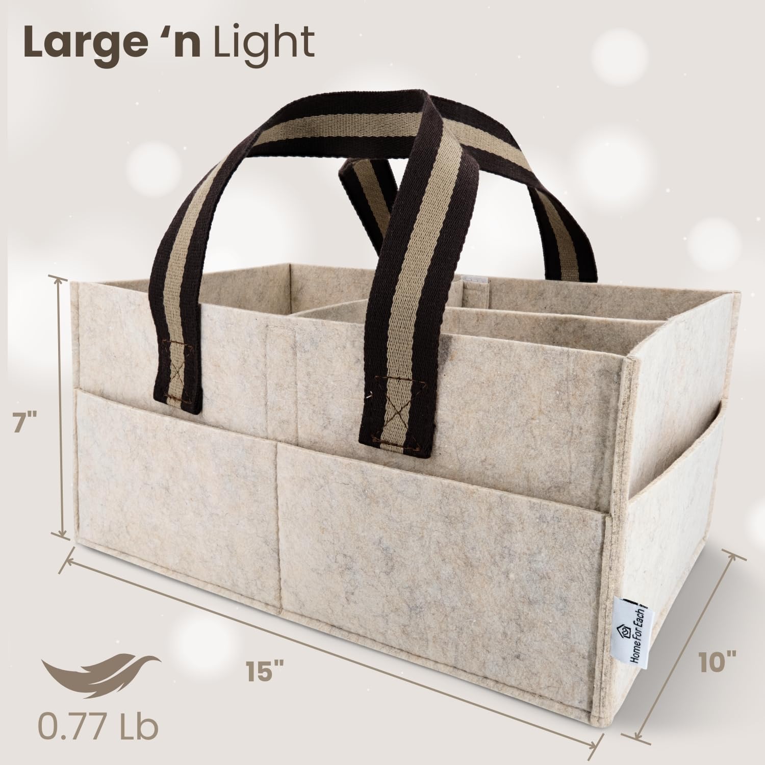 Home For Each Baby Diaper Caddy Organizer 1