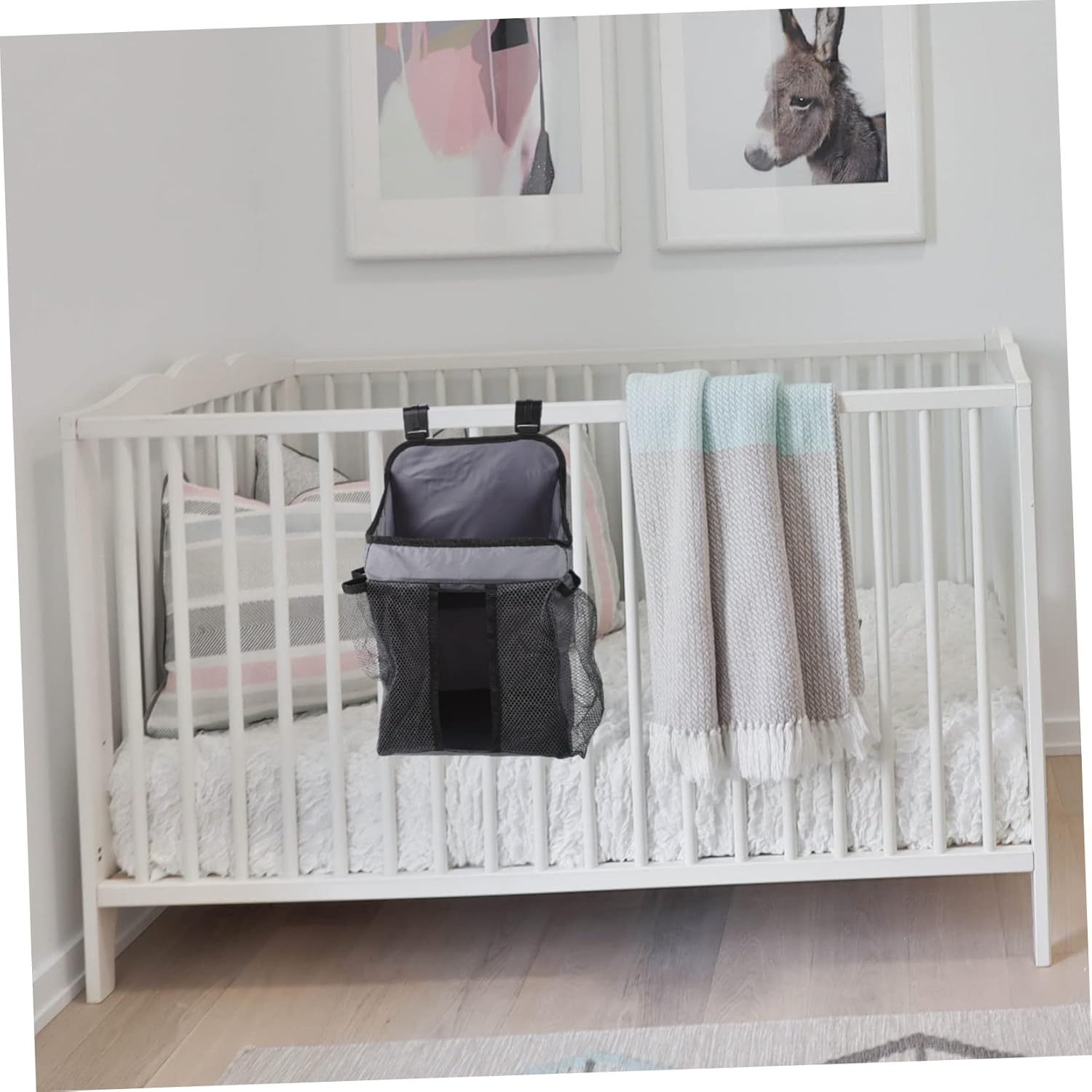 LIFKOME Multi Compartment Diaper Bag Tote Organizer