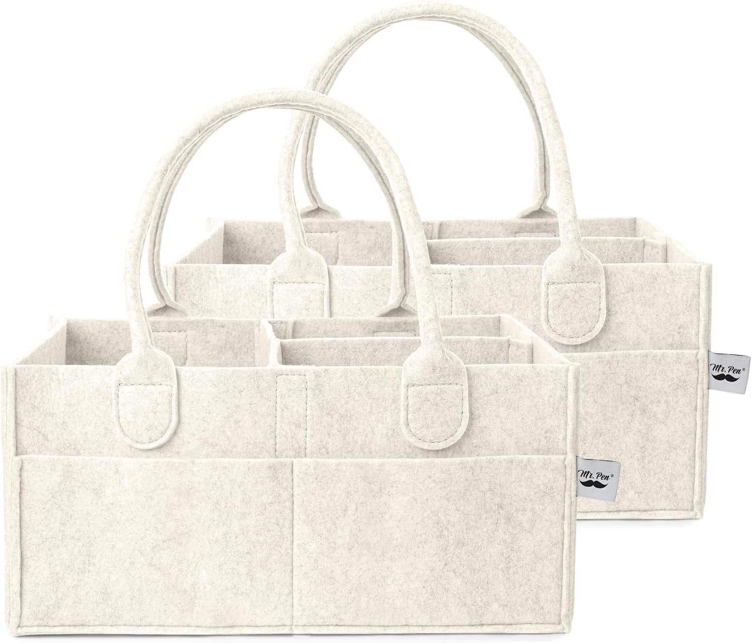 Mr Pen Baby Diaper Caddy Organizer 2 Pack 1