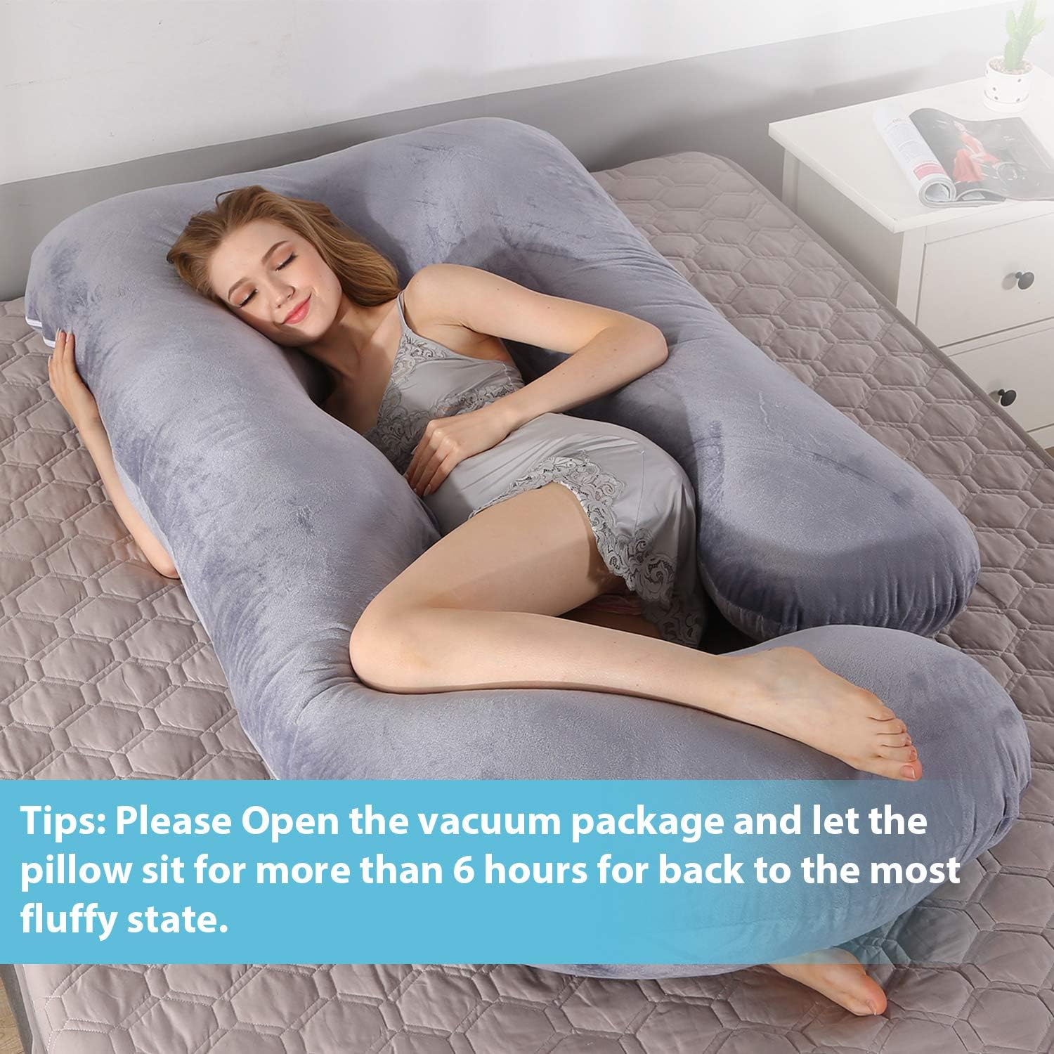 BATTOP Pregnancy Pillow for Full Body Support