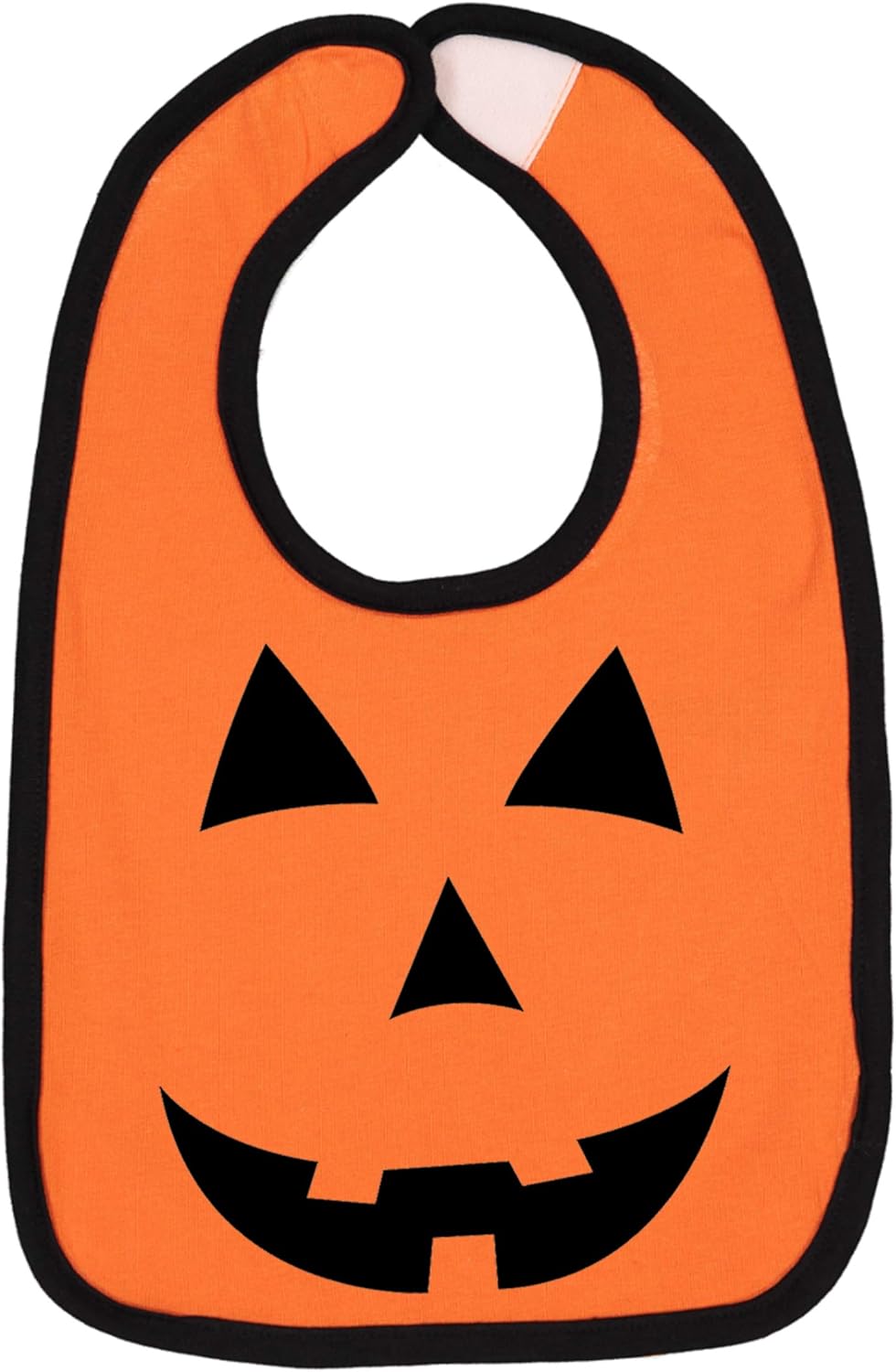 Aidens Corner Halloween Orange Pumpkin Bib Set