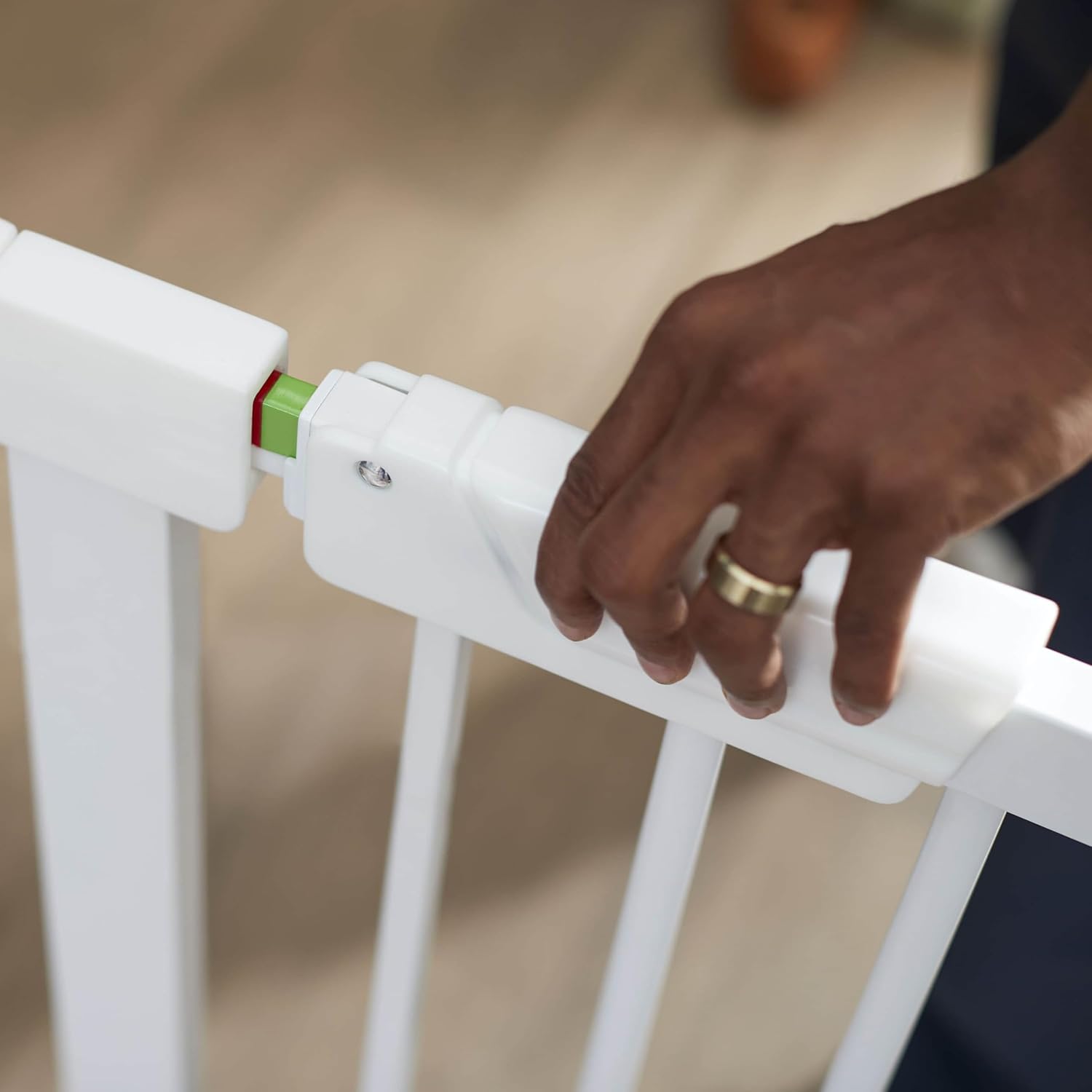 Safety 1st Pressure Mounted Baby Gate for Doorways with SecureTech