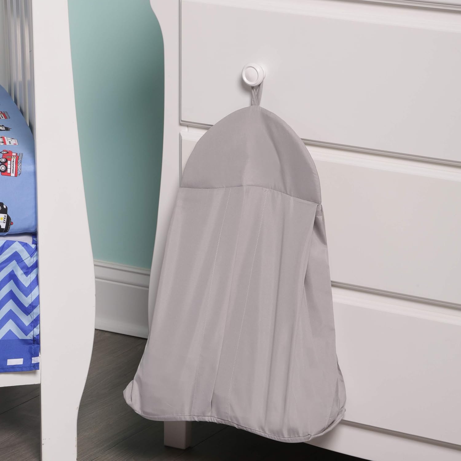 EVERYDAY KIDS Gray Diaper Stacker Organizer