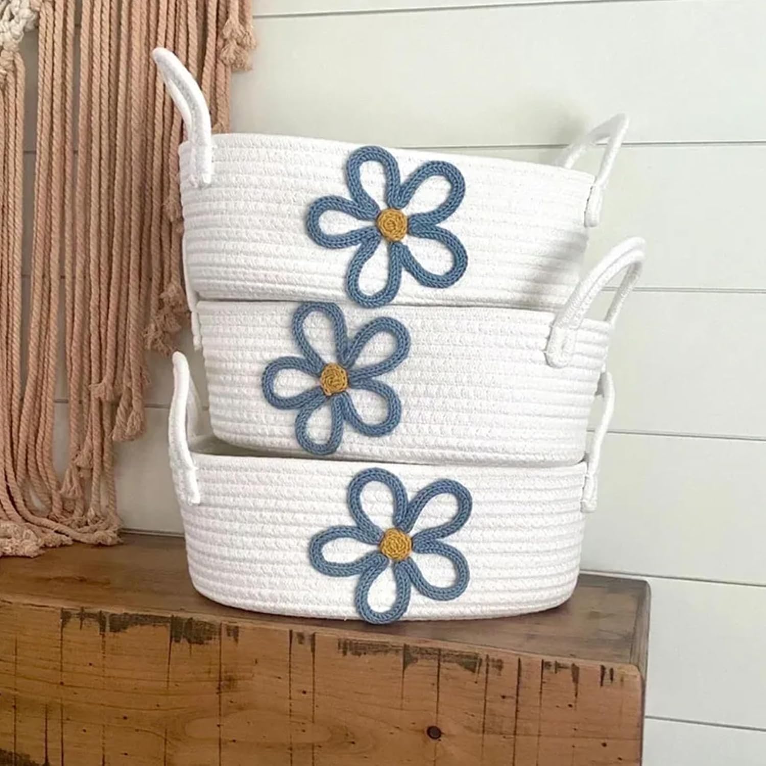 Personalized Baby Name Basket Style B