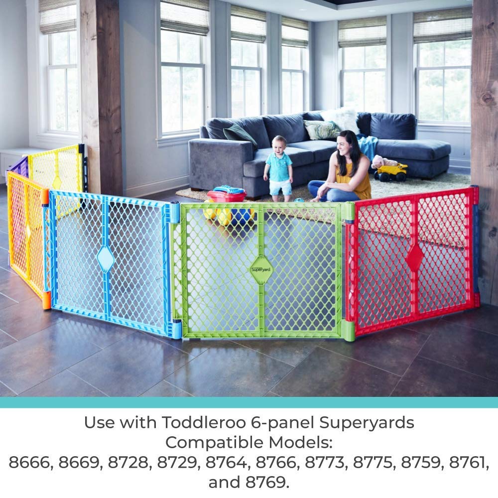 Toddleroo by North States Wall Mount Kit Gray