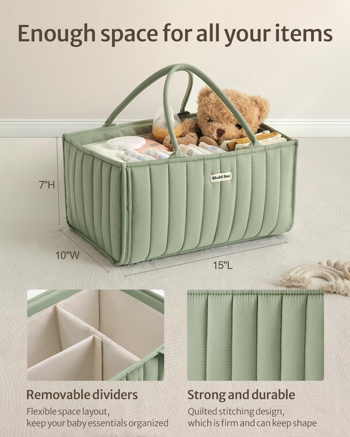Blissful Diary Diaper Caddy Bundle