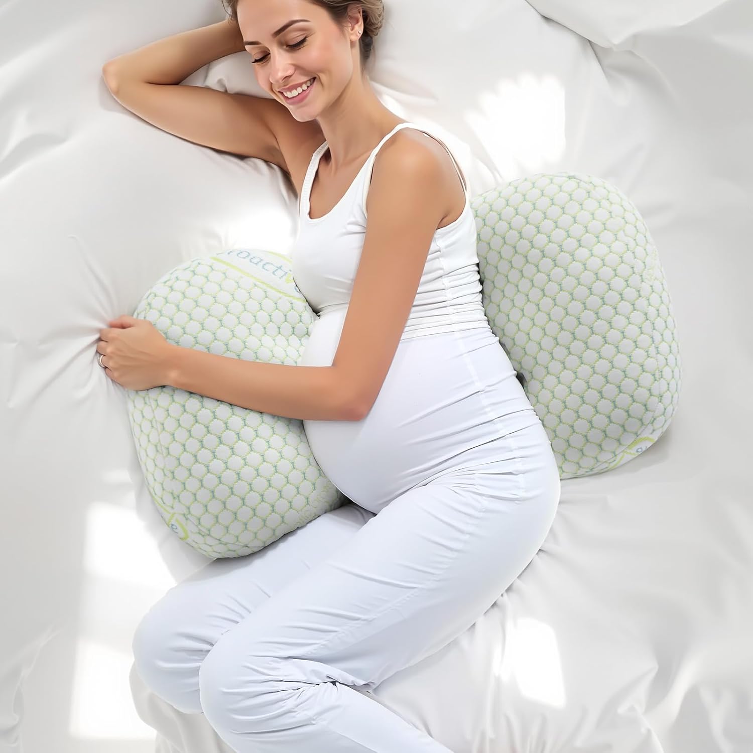 VEVOR Maternity Pillow with Washable Cover